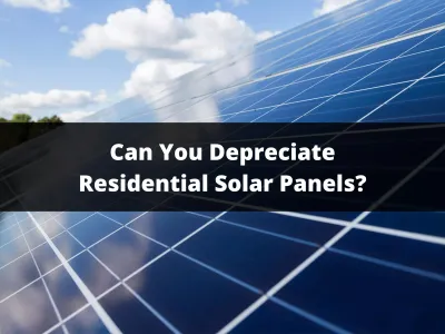 Tax documents next to a solar panel cost breakdown