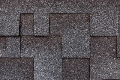 Solar panels mounted on a flat EPDM rubber roof