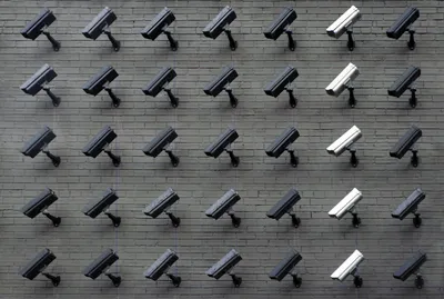 Solar powered video camera monitoring a property